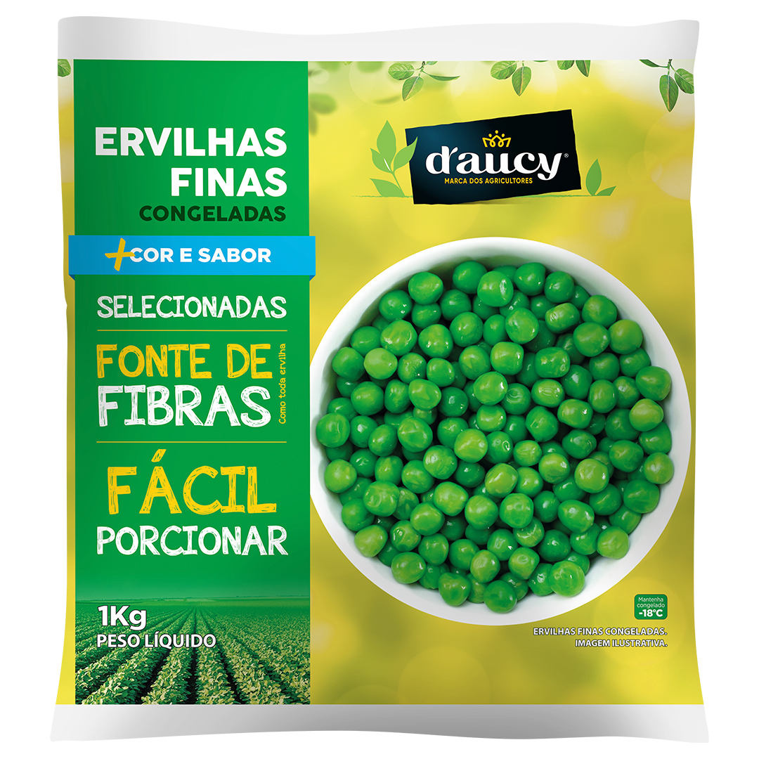 Ervilhas Finas Cong 1kg - Daucy